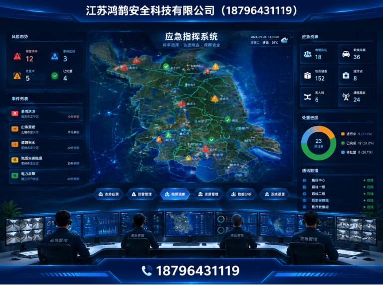 南平消防通信指挥展示图