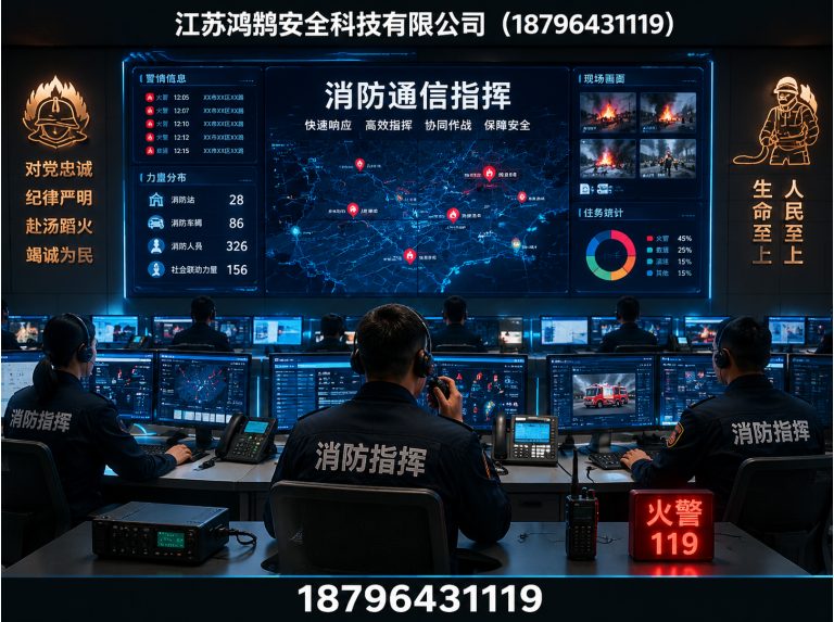 南平应急指挥系统展示图